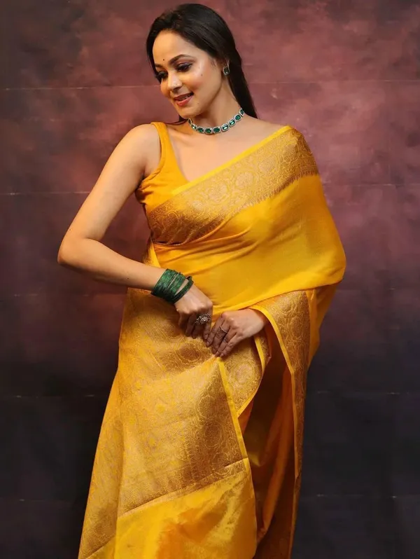 Blue_Cotton_Silk_Floral_Woven_Banarasi_Saree_For_Women