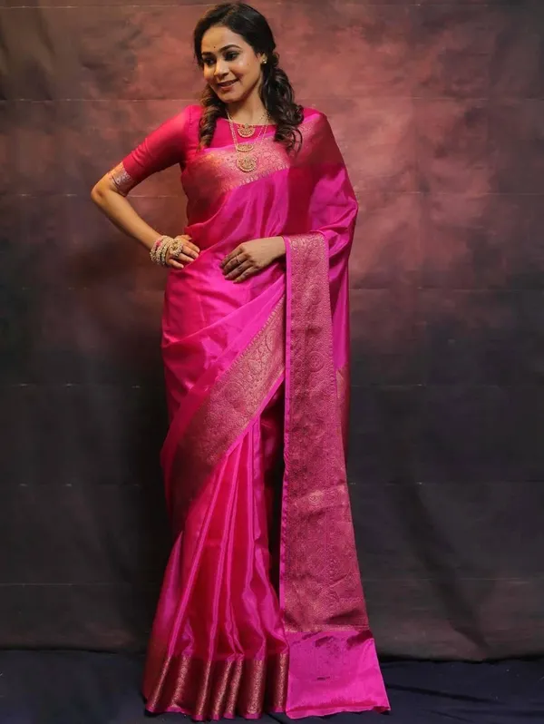 Pink_Cotton_Silk_Floral_Woven_Banarasi_Saree_For_Women