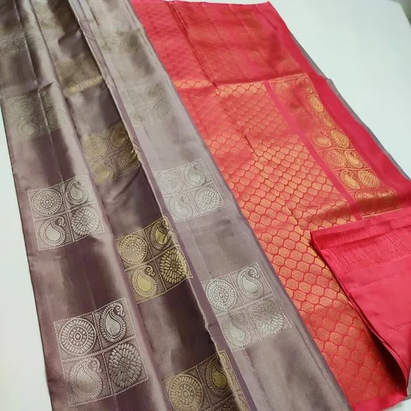 Grey_Cotton_Silk_Printed_Banarasi_Saree_For_Women