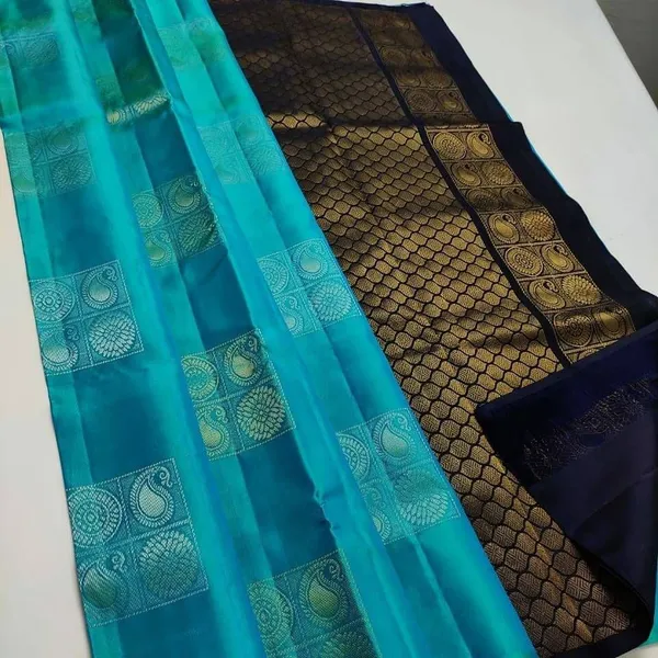 Light_Blue_Cotton_Silk_Printed_Banarasi_Regular_Saree_For_Women