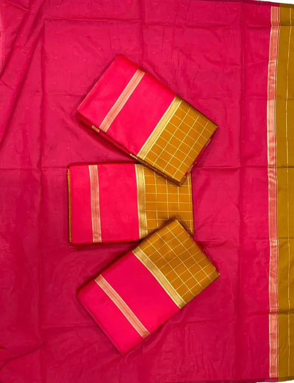 Mustard_Cotton_Silk_Floral_Print_Regular_Saree_For_Women