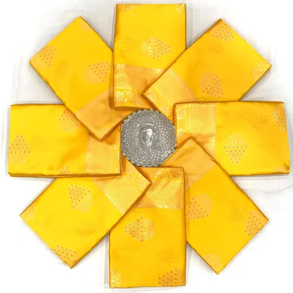 Yellow_Cotton_Silk_Jacquard_Banarasi_Saree_For_Women