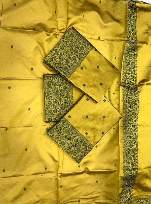 Yellow_Cotton_Silk_Temple_Border_Jacquard_Regular_Saree_For_Women