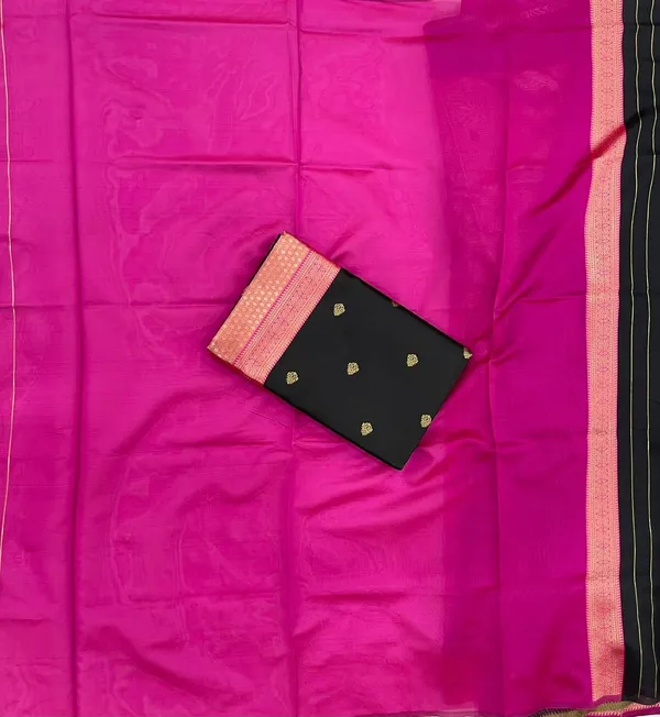 Black_Cotton_Silk_Woven_Kanjivaram_Regular_Saree_For_Women