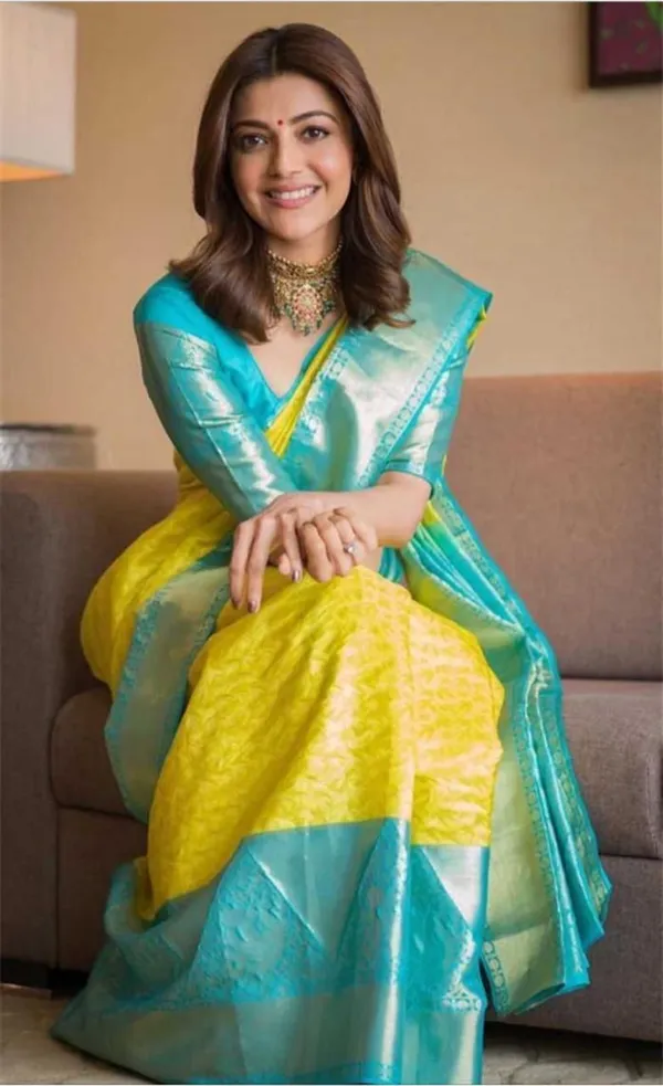 Yellow_Cotton_Silk_Geometric_Woven_Regular_Saree_For_Women