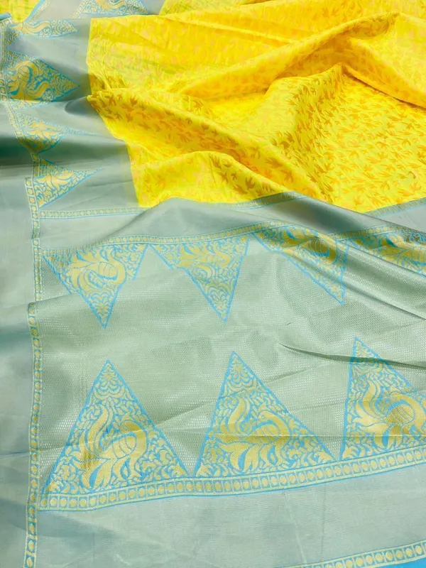 Yellow_Cotton_Silk_Geometric_Woven_Regular_Saree_For_Women
