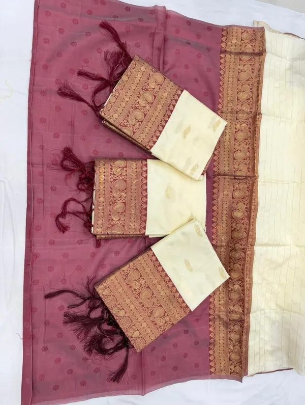 Cream_Cotton_Silk_Zari_Woven_Banarasi_Saree_For_Women