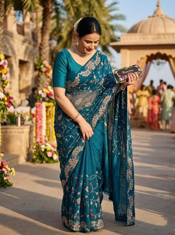 Blue_Rangoli_Silk_Embroidery_C-Pallu_Saree_For_Women