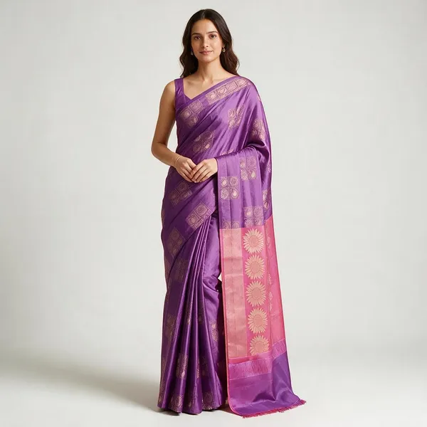 Purple_Cotton_Silk_Banarasi_Printed_Regular_Saree_For_Women
