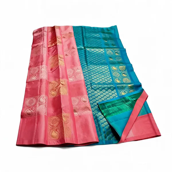 Pink_Cotton_Silk_Printed_Banarasi_Saree_For_Women