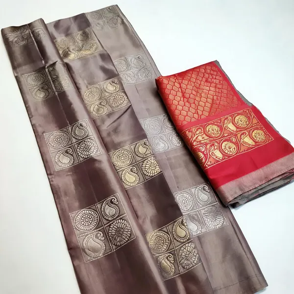 Grey_Cotton_Silk_Printed_Banarasi_Saree_For_Women