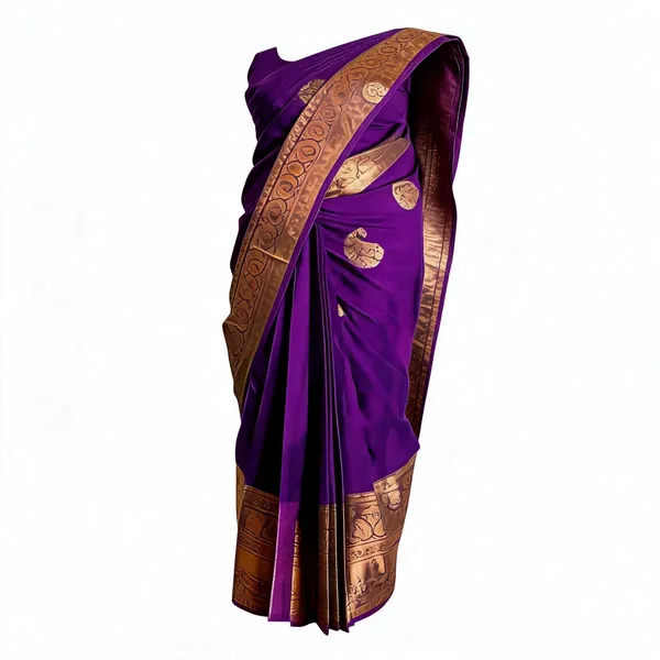 Purple_Cotton_Silk_Paisley_Woven_Banarasi_Saree_For_Women