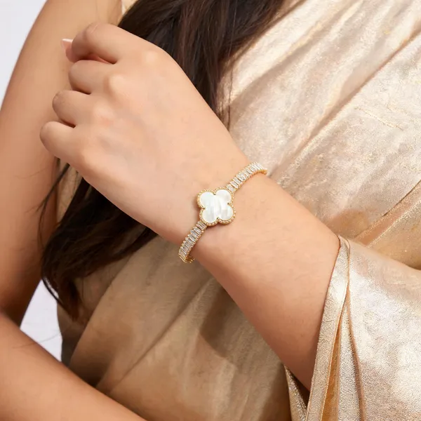 The_Nacre_Blossom_Baguette_Tennis_Bracelet: