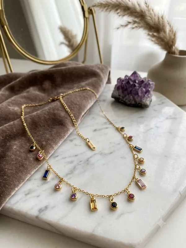 Elan_Multicolor_Charm_Necklace