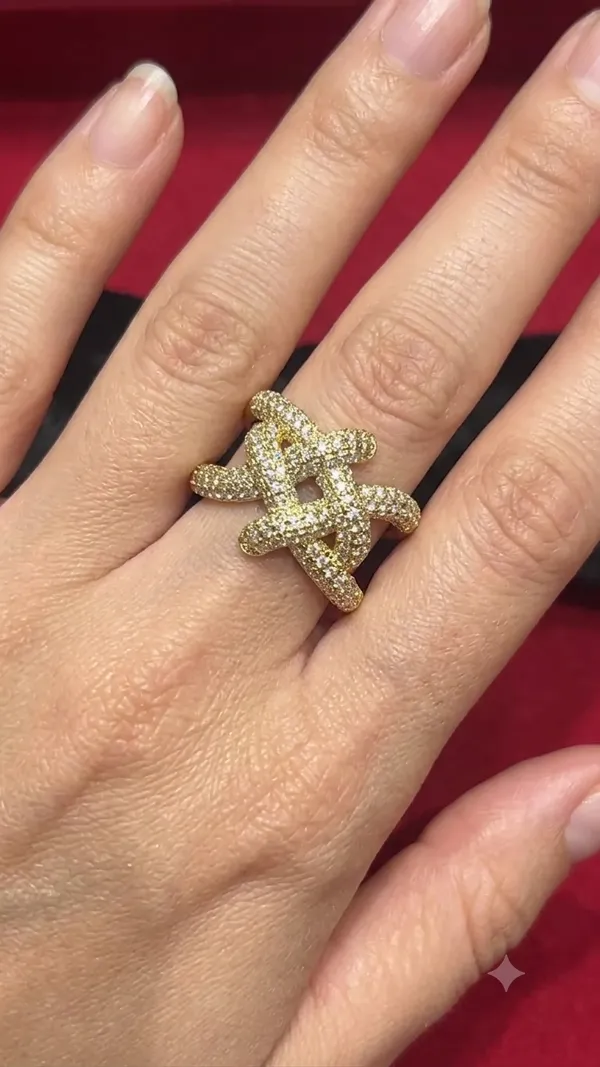 The_Entwined_Mesh_Cocktail_Ring