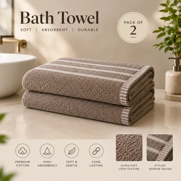 Beige_Premium_Cotton_Textured_Border_Bath_Towel-_Pack_of_2