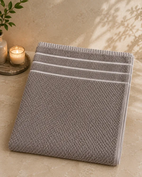 Premium_Cotton_Textured_Border_Grey_Bath_Towel