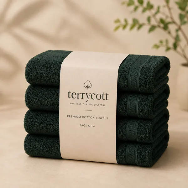 Dark_Green_Premium_Cotton_Towel_-_Pack_Of_2