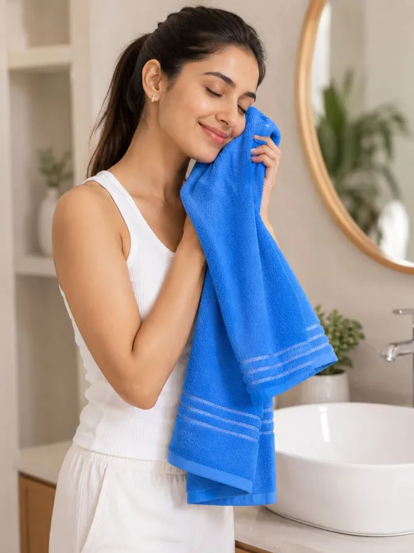 Blue_Cotton_TOWEL