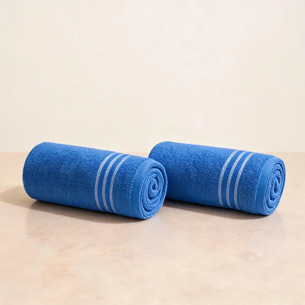 Premium_Cotton_Blue_Hand_Towel_-_Pack_Of_2