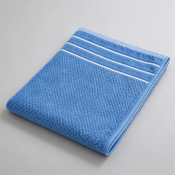 Blue_Premium_Cotton_Towel