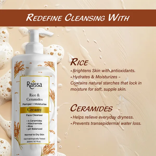 Raissa_Rice_&_Ceramides_soap_free_Face_Wash_for_Normal_to_Dry_Skin,_|Creamy_Cleanser_with_4_Ceramides,_Niacinamide_&_Rice_Extract_|200ml