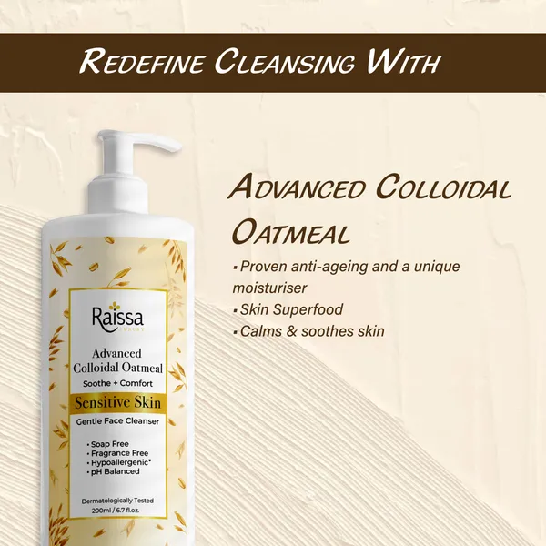 Raissa_Colloidal_Oatmeal_Face_Wash_Cleanser_for_Sensitive_Skin_|_Hypoallergenic,_Fragrance_Free,_pH_Balanced_Silicone_Free_|_For_Men_&_Women_|200ml