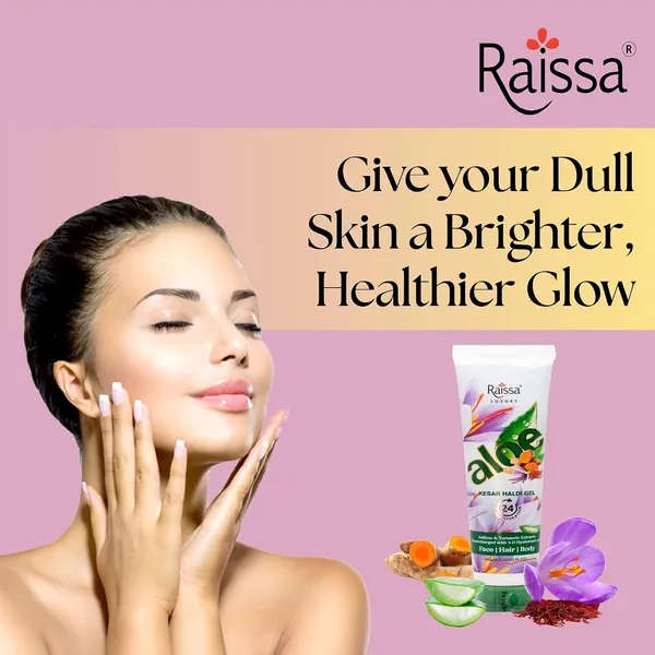 Raissa_4D_Hyaluronic_Acid_Face_Gel_|_Pure_Aloe_Vera_with_Saffron,_Turmeric,_Niacinamide_&_D-Panthenol_|_Skin_Plumping_&_Deep_Hydration_|_Multi-Use_Gel_Moisturizer_|_For_Face_&_Body_|_100g_|_Unisex