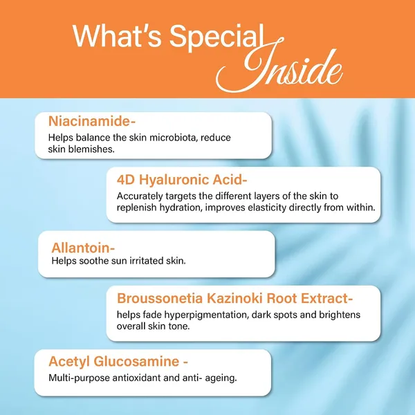Raissa_Hydra_Glow_De-Tan_Sunscreen_SPF_50_PA++++_|_No_Whitecast,_Non-Greasy,_Brightening_&_Hydrating_|_4D_Hyaluronic_Acid_&_Niacinamide_|_Broad_Spectrum_UVA/UVB_Protection_|_50g_Best_for_Summers