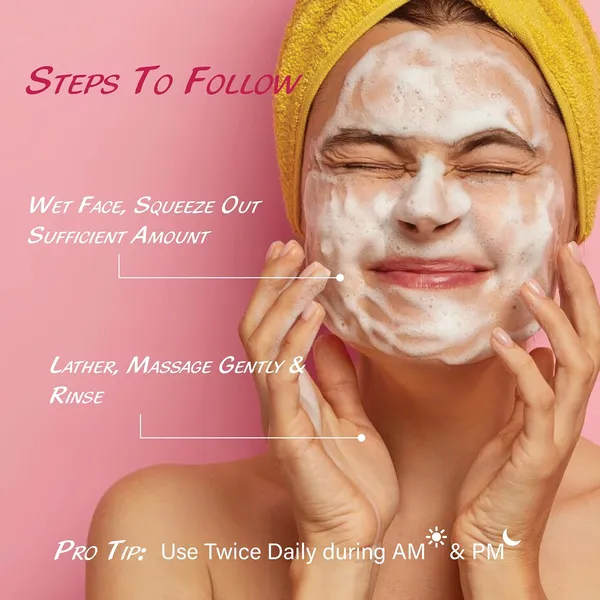 Raissa_Brightening_Face_Wash_Cleanser_Soap_Free_with_Kojic_Acid,_Niacinamide,_Glow_Boosters_for_Dull,_Uneven_Skin|_Tan_removal,_Depigmentation,_dark_spot_correction|_Japanese_Tsubaki_&_Plant_AHAs|50ml_-_Pack_of_2
