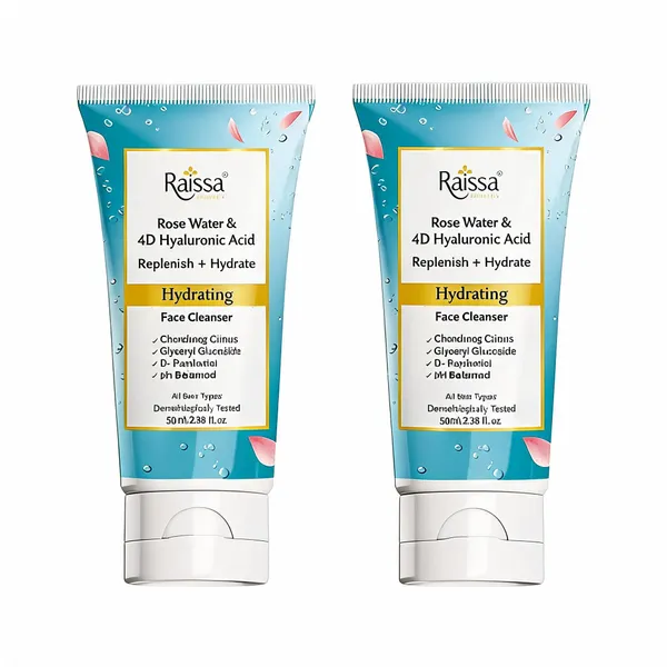 Raissa_Hydrating_Face_Wash_Cleanser_with_Rose_Water_&_4D_Hyaluronic_Acid,_50ml_|_With_Chondrus_Crispus_&_D-Panthenol_-_Pack_of_2