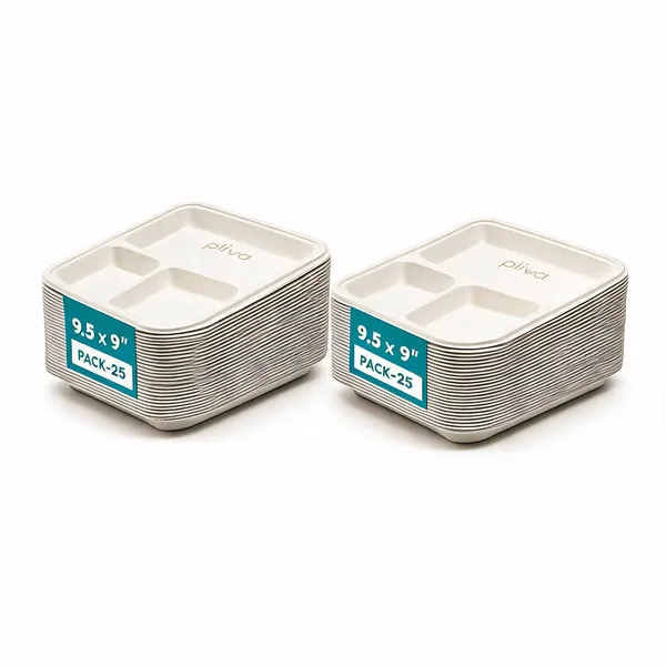Pliwa_Disposable_Bagasse_Meals_Tray_|_3_Compartment_|_Pack_Of_25_|_Non_Toxic,_Compostable_|_Sturdy,_Microwave_Safe,_Leak-Resistant_|_Sugarcane_Bagasse_Eco-Friendly_Square_Plates_(White)_-_Pack_Of_2