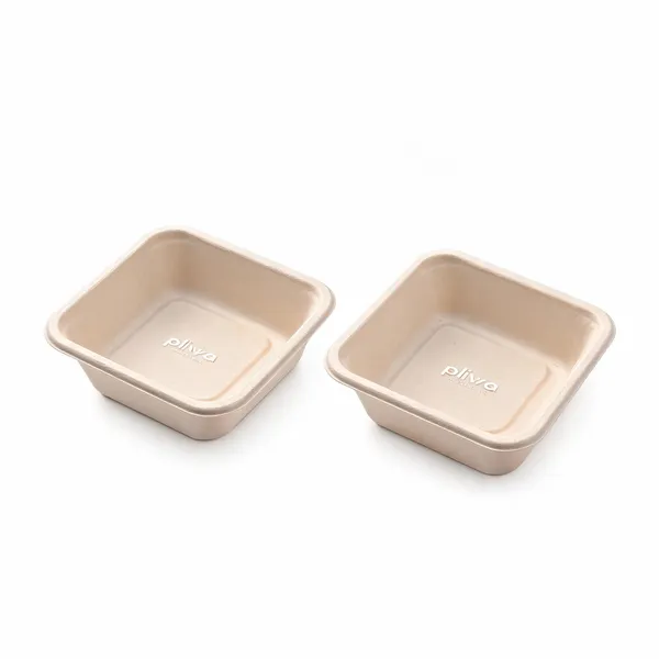Pliwa_Disposable_Bowl_|_Dona_|_4_X_4_|_Non_Toxic,_Compostable_|_Sturdy,_Microwave_Safe,_Leak-Resistant_|_Sugarcane_Bagasse_Eco-Friendly_Square_Bowl_(White)_-_Pack_Of_2