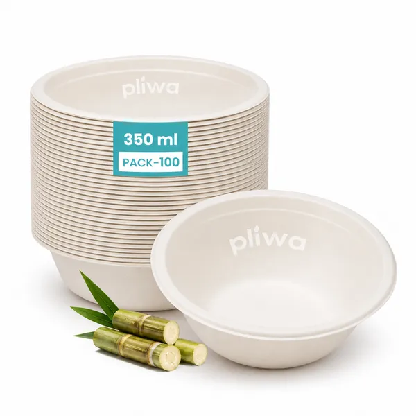Pliwa_Disposable_Bowl_|_Round_Bowl_|_360_Ml_|_Non_Toxic,_Compostable_|_Sturdy,_Microwave_Safe,_Leak-Resistant_|_Sugarcane_Bagasse_Eco-Friendly_Round_Bowl_(White)_-_Pack_Of_100