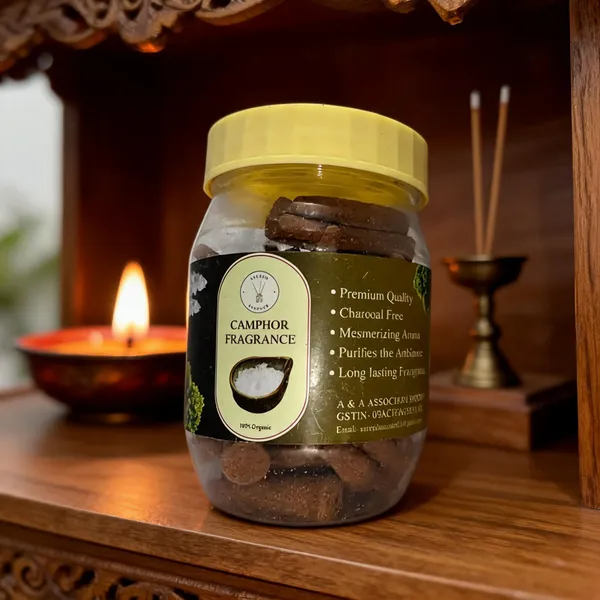 Camphor_Fragrance_Dhoop_Cone_50Peice