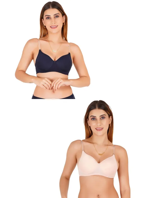 Black_Pink_Cotton_Padded_Everyday_Bra_For_Women_Pack_Of_2