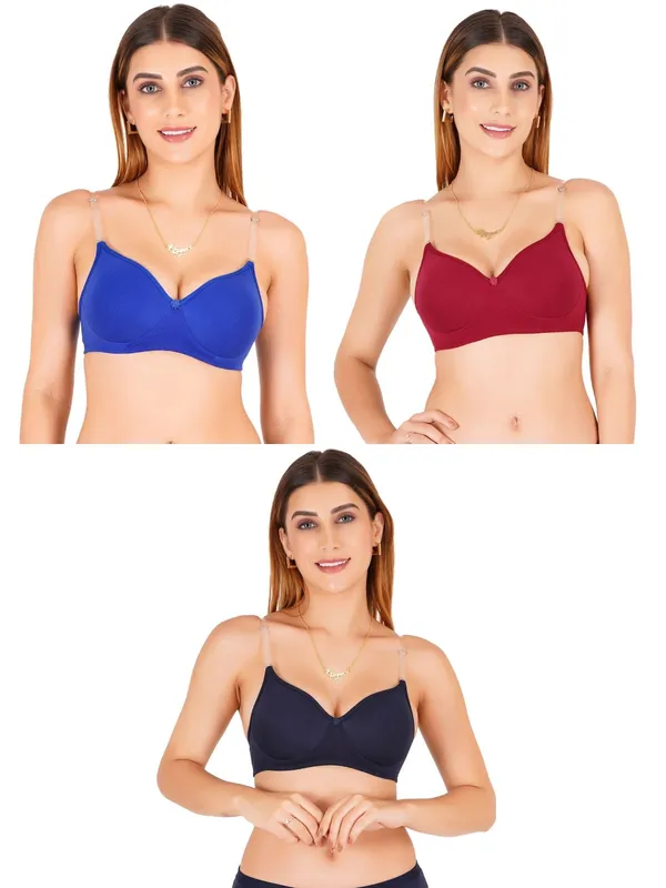 Multicolor_Cotton_Padded_Everyday_Bra_For_Women_Pack_Of_3