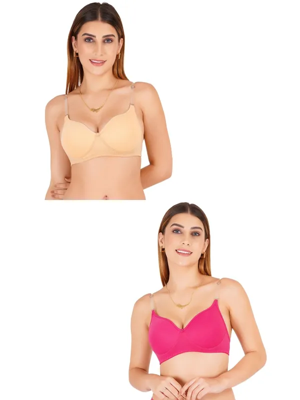 Tulzott_Cotton_Padded_Embellished_Everyday_Bra_For_Women_Pack_Of_2