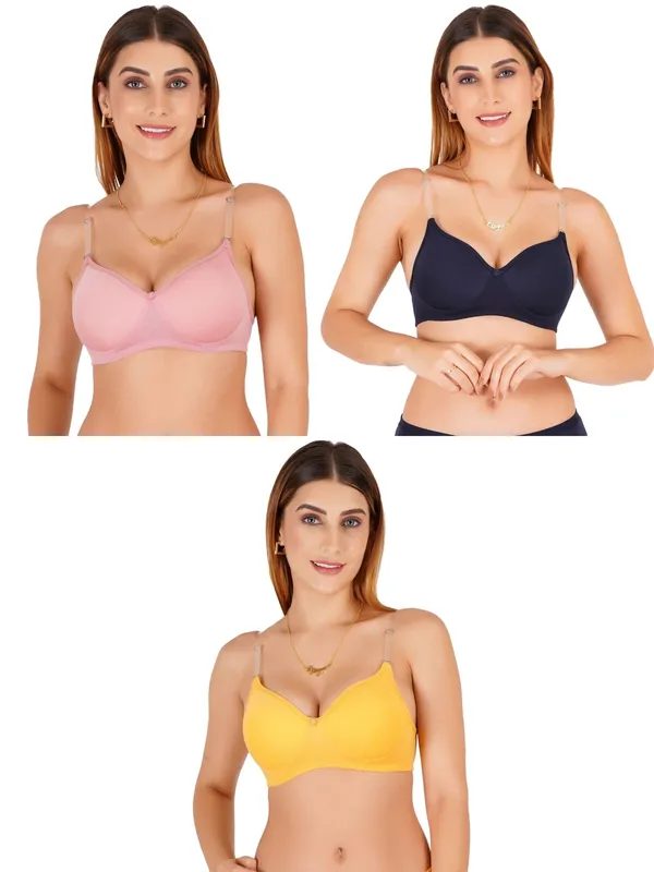 Multicolor_Cotton_Padded_Everyday_Bra_For_Women_Pack_Of_3