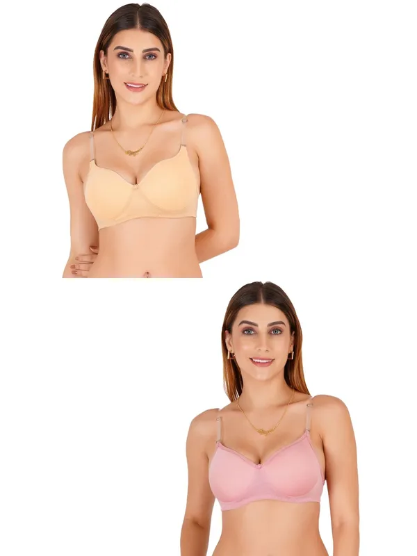 Tulzott_Cotton_Padded_Embellished_Everyday_Bra_For_Women_Pack_Of_2