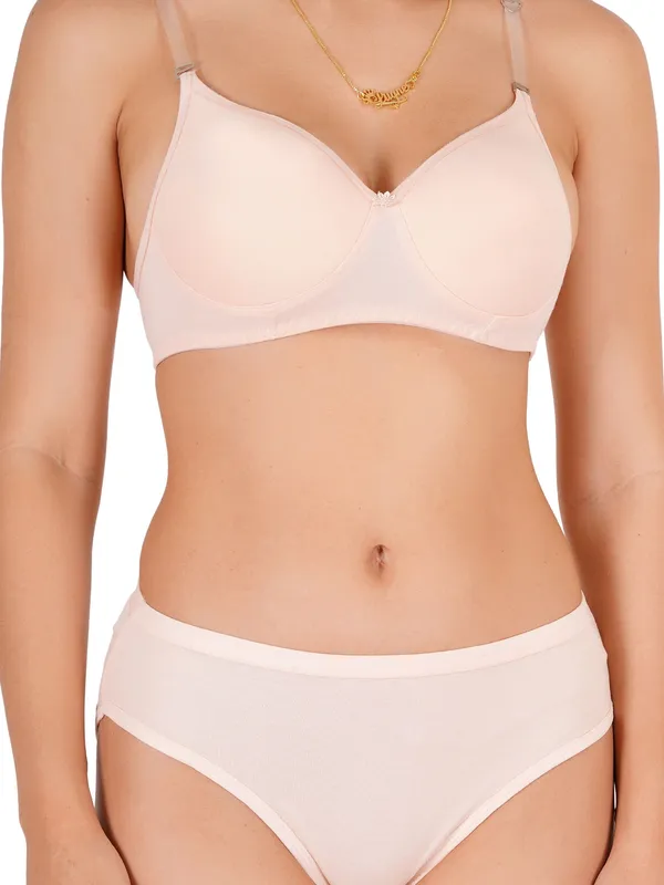 Light_Pink_Cotton_Padded_Everyday_Bra_For_Women
