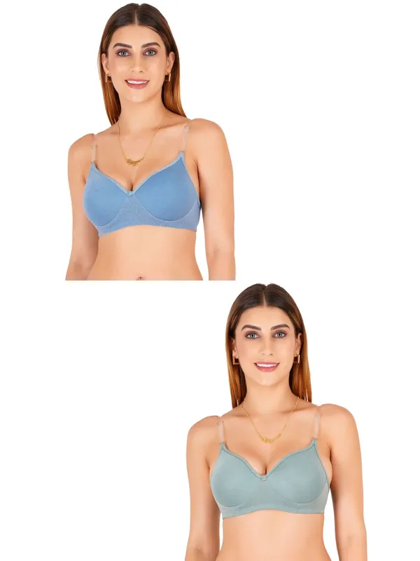 Tulzott_Women_Everyday_Padded_Bra_With_Transparent_With_Bra_Color_Strap_Pack_2
