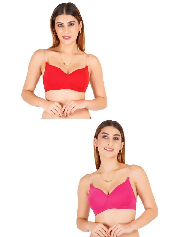 Red_Cotton_Padded_Everyday_Bra_For_Women_Pack_Of_2