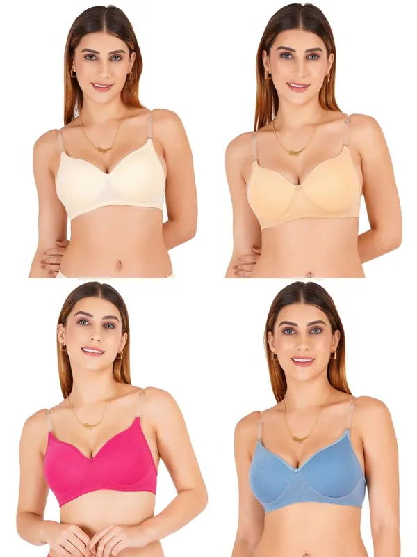 Cotton_Lightly_Padded_Solid_Everyday_Bra_For_Women_Pack_Of_4