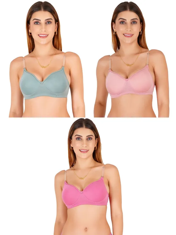 Multicolor_Cotton_Padded_Everyday_Bra_For_Women_Pack_Of_3