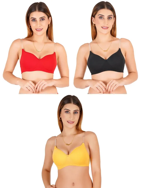 Multicolor_Cotton_Padded_Everyday_Bra_For_Women_Pack_Of_3