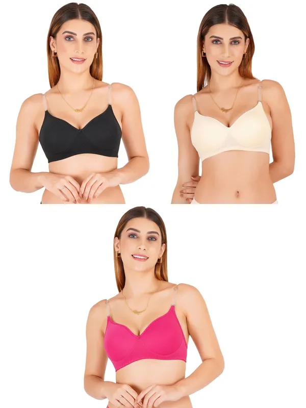 Multicolor_Cotton_Padded_Everyday_Bra_For_Women_Pack_Of_3