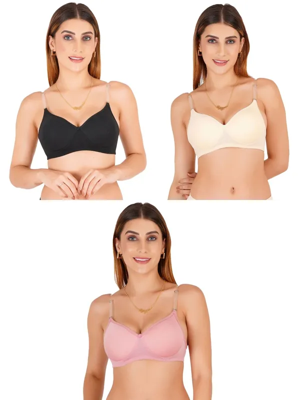 Multicolor_Cotton_Padded_Everyday_Bra_For_Women_Pack_Of_3