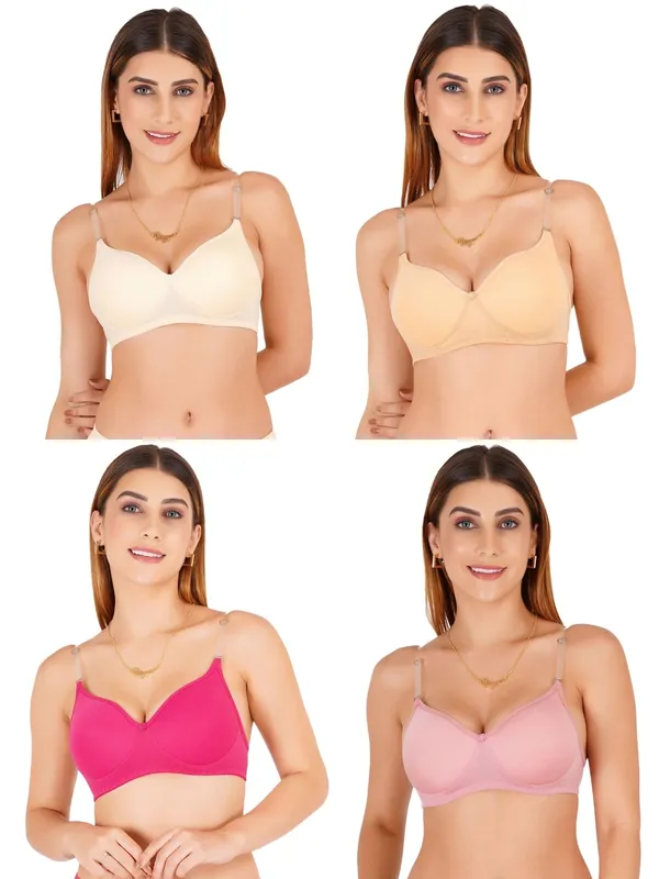Cotton_Padded_Sweetheart_Neck_Everyday_Bra_For_Women_Pack_Of_4