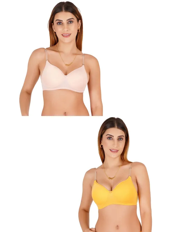 Cotton_Padded_V-Neck_Everyday_Bra_For_Women_Pack_Of_2